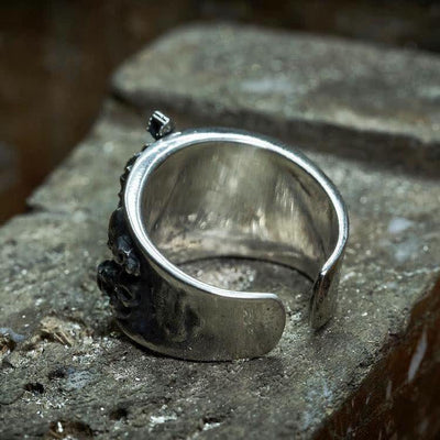FREE Today: Handmade Emperor Dark Skull Ring