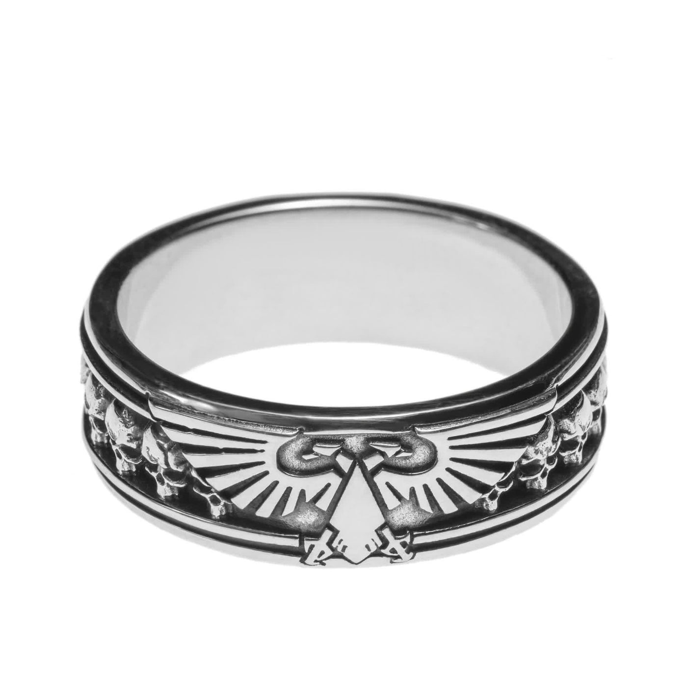 FREE Today: Aquila Eagle Necklace, Ring - Ring-Silver - image 10
