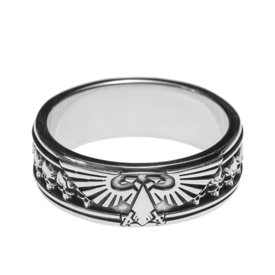 FREE Today: Aquila Eagle Necklace, Ring - Ring-Silver - image 10