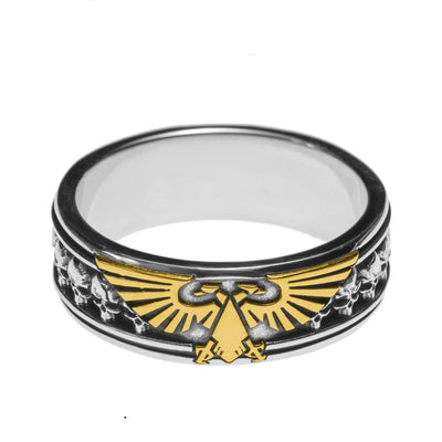 FREE Today: Aquila Eagle Necklace, Ring - Ring-Gold - image 8