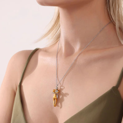 FREE Today: Couples Lover Forever Hug Necklace - image 2