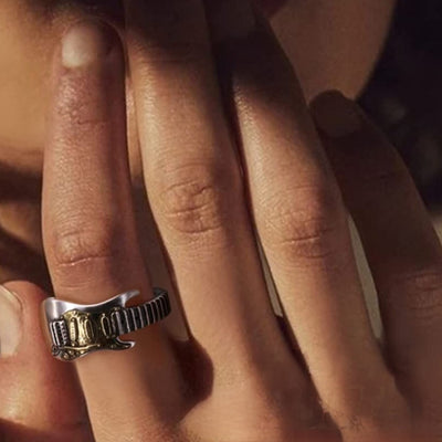 FREE Today: Rock Music Guitar Open Band Ring - image 2