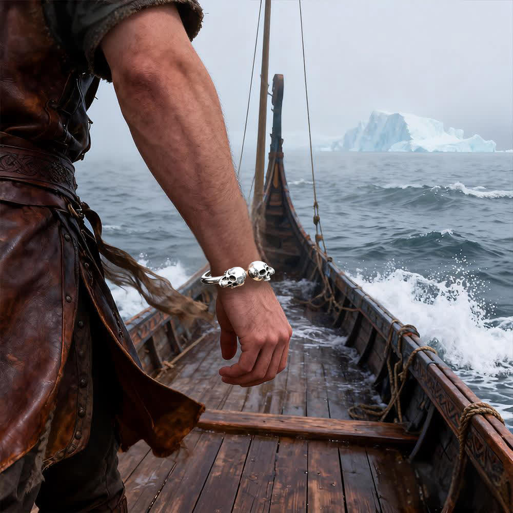 FREE Today: Strength in Shadows - Skull Guardian Cuff Bracelet - image 2