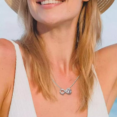 FREE Today: Baseball Bat Infinity Symbol Pendant Necklace - image 1