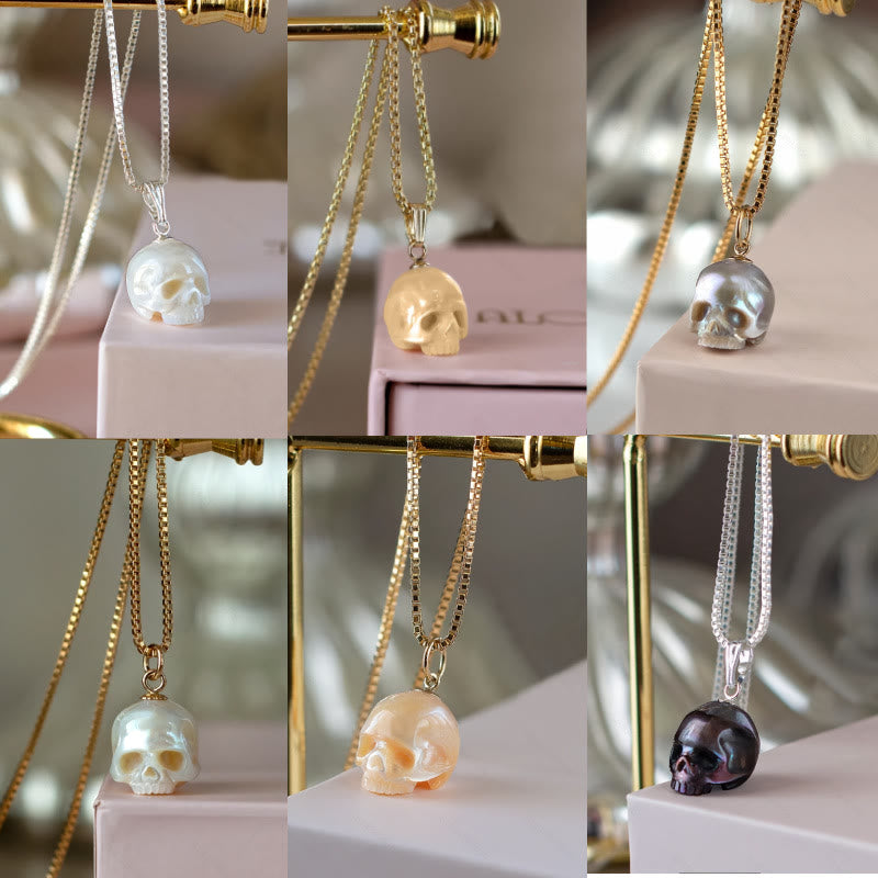 FREE Today: Pearl Skull Love Heart Necklace - image 11