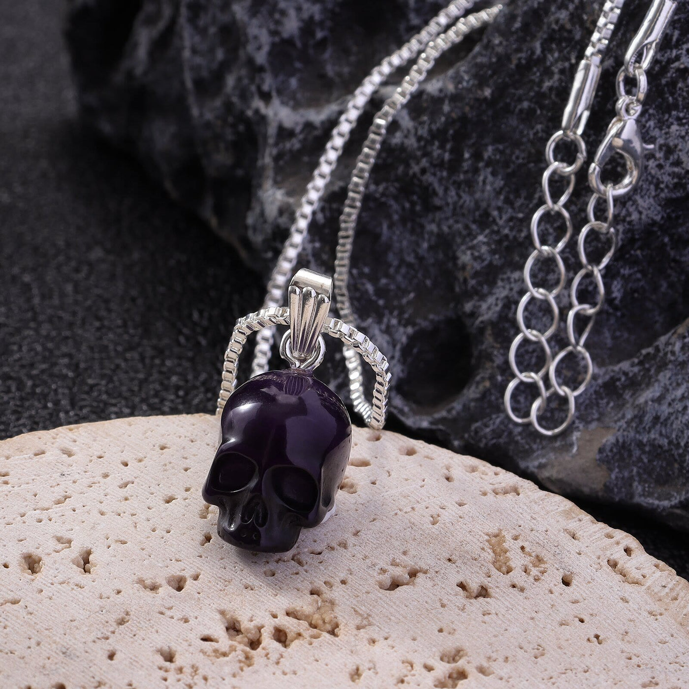 FREE Today: Pearl Skull Love Heart Necklace - image 6