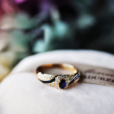 Noble Luxury Sapphire Ring