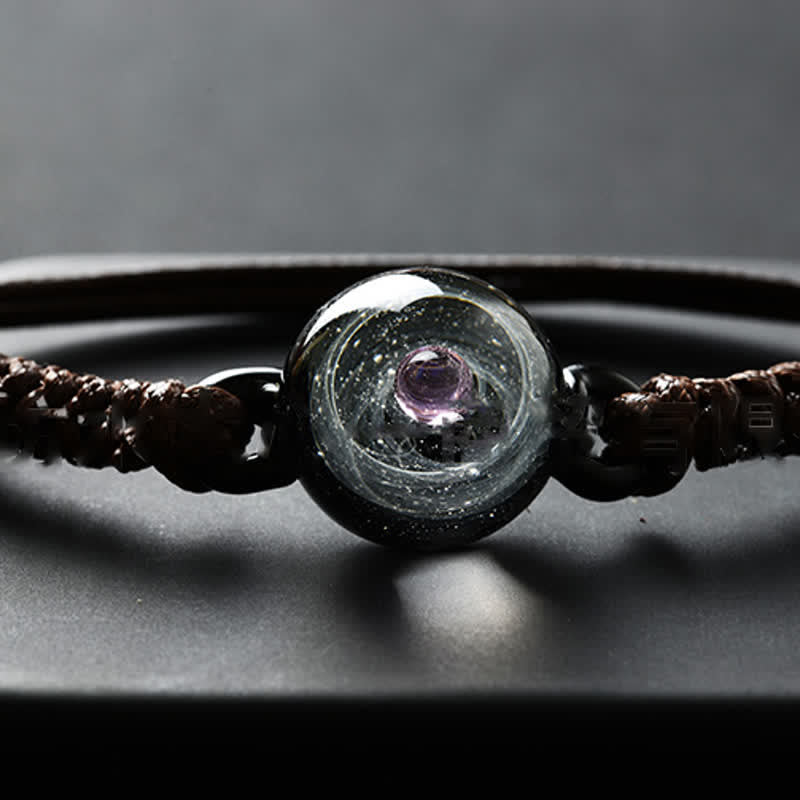 Olivenorma Nebula Starry Universe Creative Glass Bracelet