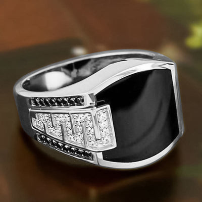 Domineering Business Men's Fashion Ring