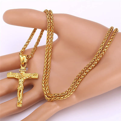 Limited Sale - "Life Of Christ" Jesus Cross Necklace