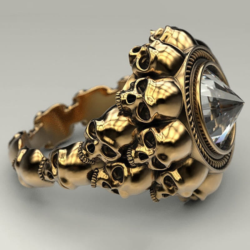 Gothic Skull Ring