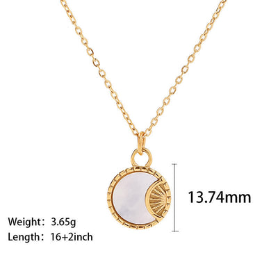 Women's Grace Sun Moon Star Necklace