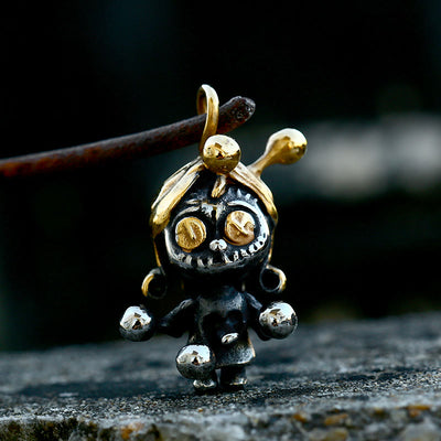 Creative Design Voodoo Doll Pendant Necklace