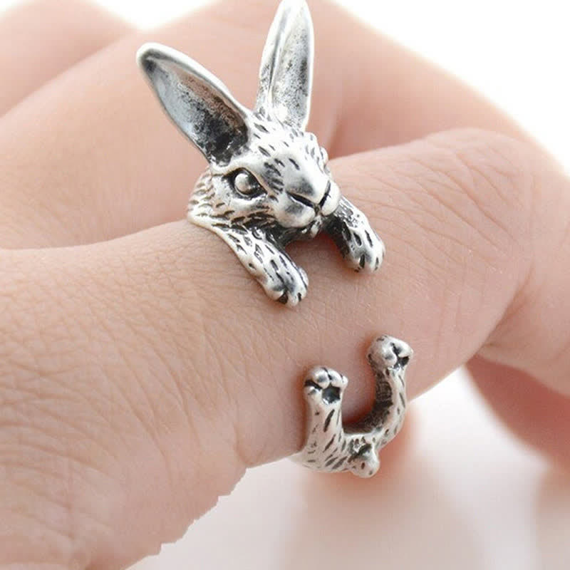 Cute Peter Rabbit Bunny Animal Ring