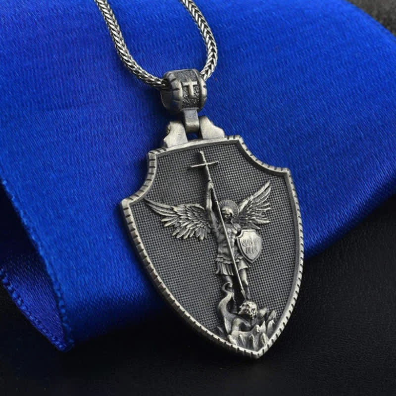 Limited Sale - Mariners and Military Micharl's Archangel Necklace