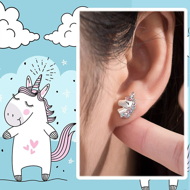 FREE Today: "You Are Magical" - Unicorn Princess Earrings and Necklace