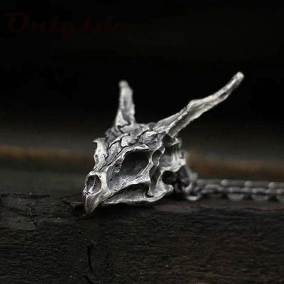 FREE Today: Dragon Spirit - Draconic Skeleton Necklace