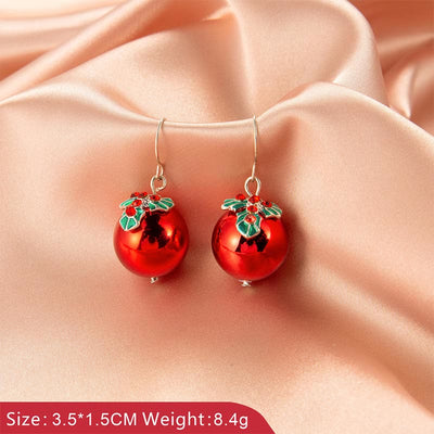 Creative Christmas Atmosphere Earrings