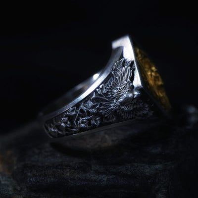 Norse Mythology Goddess Justitia Ring