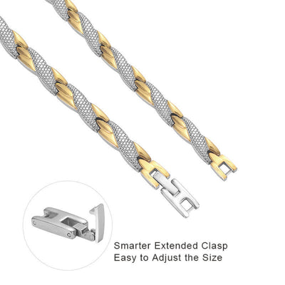 Dr. Magnetic  Stainless Steel Bracelet