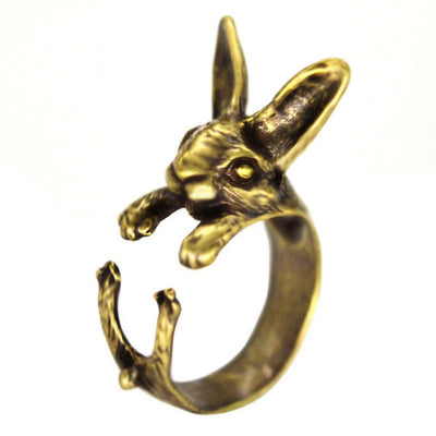 Cute Peter Rabbit Bunny Animal Ring