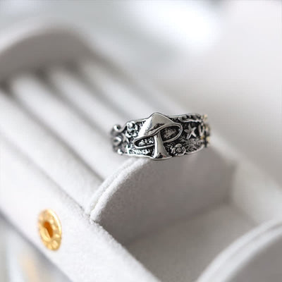 Creative  Retro Mushroom Ring