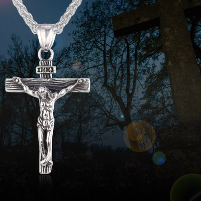 Limited Sale - "Life Of Christ" Jesus Cross Necklace