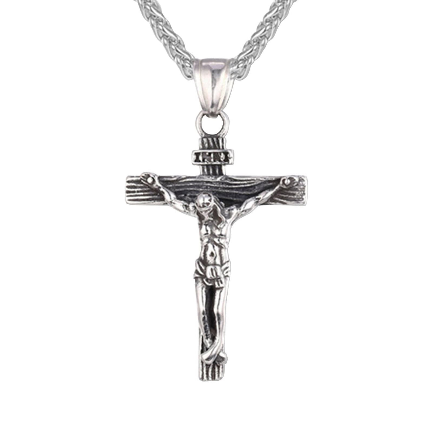 FREE Today: "Life Of Christ" Jesus Cross Necklace