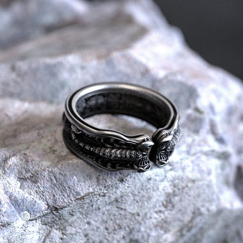 925 Silver Unique Scorpion Handmade Adjustable Ring