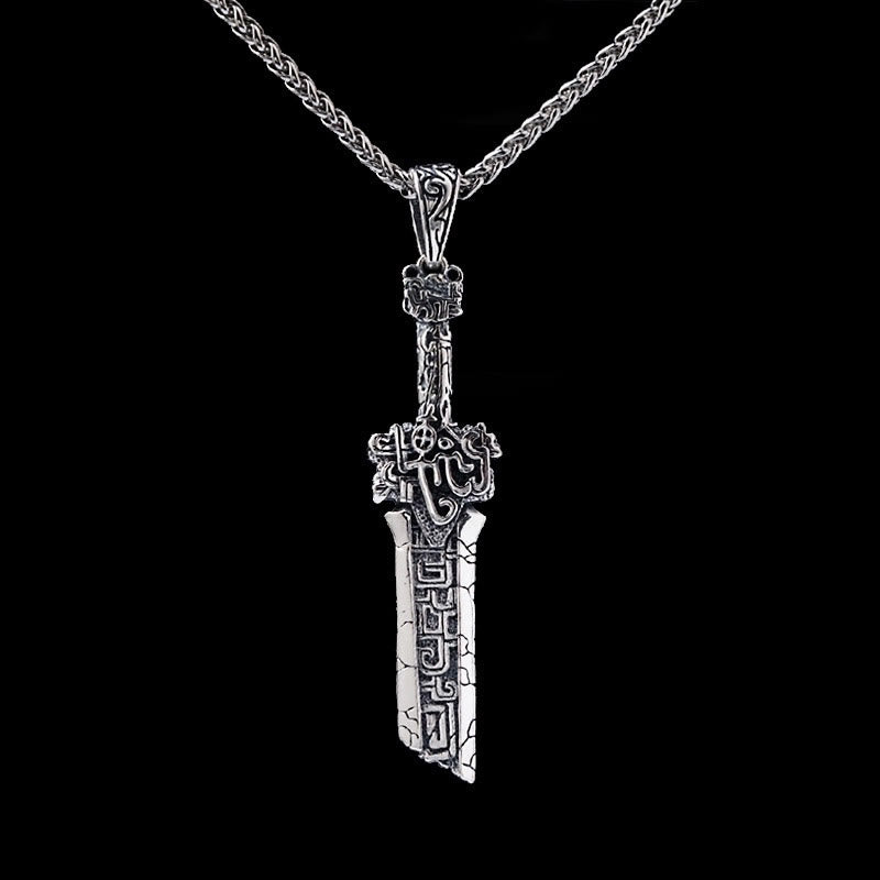 FREE Today: Ancient Sword Retro Domineering Necklace