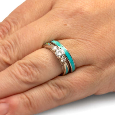 Olivenorma Turquoise Creative 2 - Piece Ring