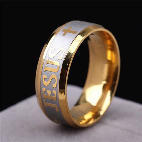 Limited Sale - "Pure Faith" Gold Jesus Ring