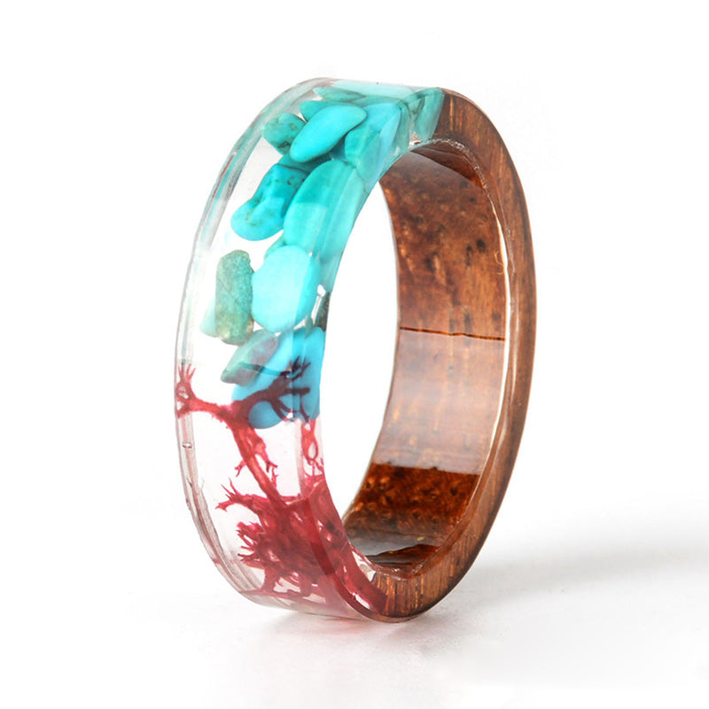 Olivenorma Intellectual & Optimistic - Handmade Wood Ring