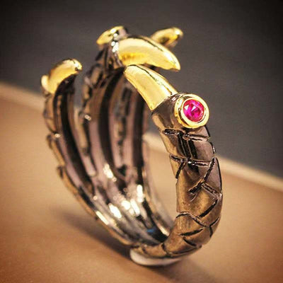 "Spirit Of The Eagle" Creative Men's Eagle Claw Ring
