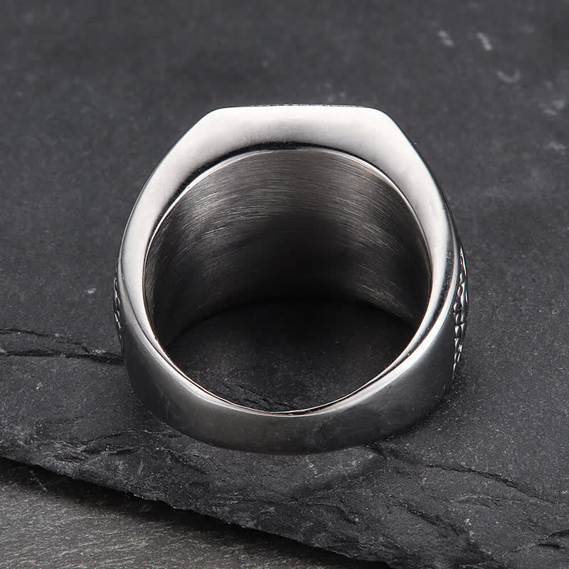 Men's Classic Tulip Gemstone Ring