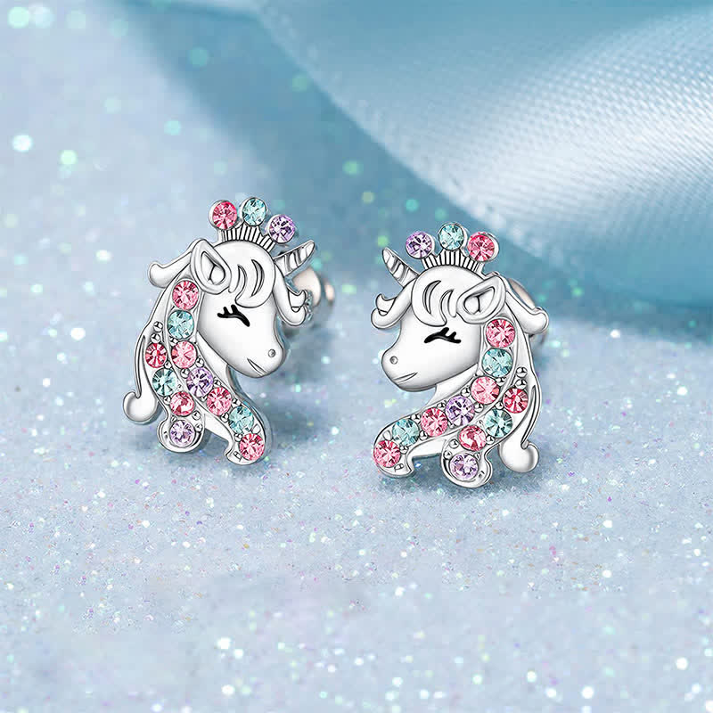 FREE Today: "You Are Magical" - Unicorn Princess Earrings and Necklace