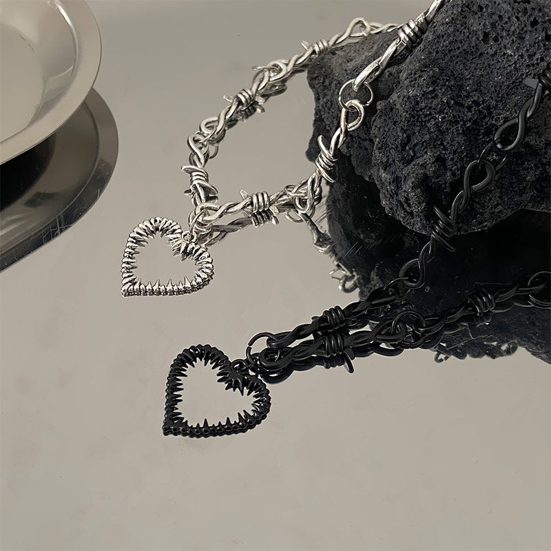 Love Thorns Niche Titanium Steel Necklace