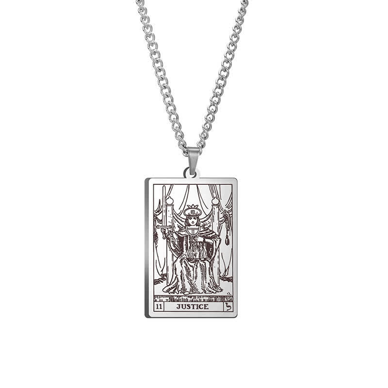 The Major Arcana Dainty Tarot Card Necklace