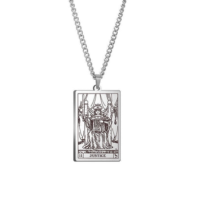 The Major Arcana Dainty Tarot Card Necklace