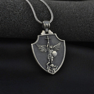 Limited Sale - Mariners and Military Micharl's Archangel Necklace