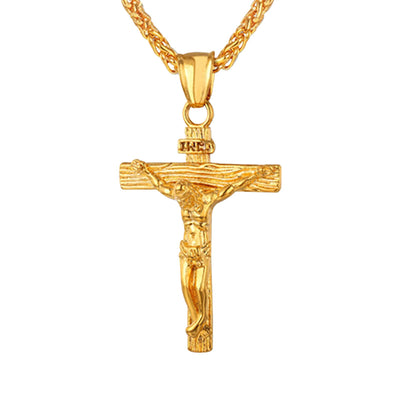 FREE Today: "Life Of Christ" Jesus Cross Necklace