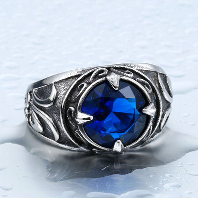 Vintage Sapphire Men's Ring