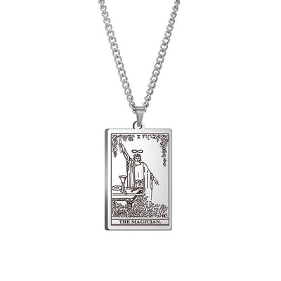 The Major Arcana Dainty Tarot Card Necklace