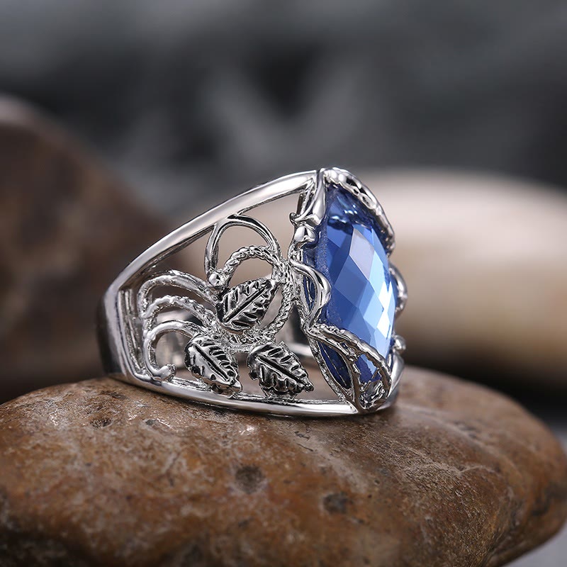 Limited Sale - Luxury Sapphire Vintage Ring