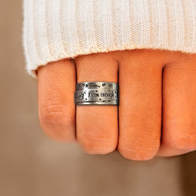 Dandelion Spinner Ring✨ - ''I'm enough exactly as I am''🥰