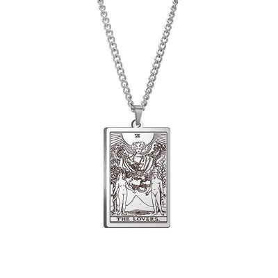 The Major Arcana Dainty Tarot Card Necklace