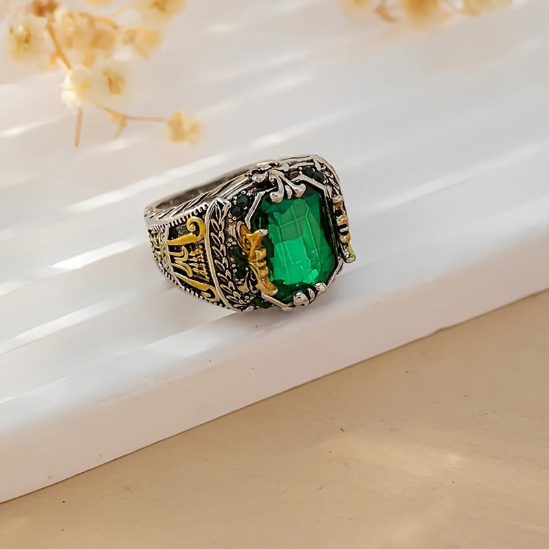 Limited Sale - Vintage Luxury Crown Gemstone Ring