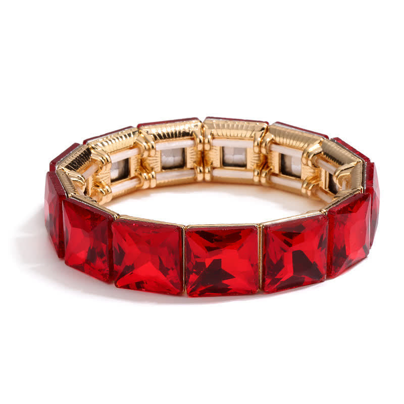 Women's Cubic Rhinestone Stretchy Bracelet