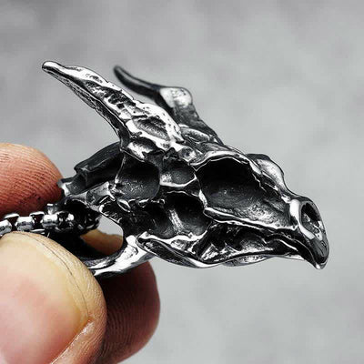 FREE Today: Dragon Spirit - Draconic Skeleton Necklace