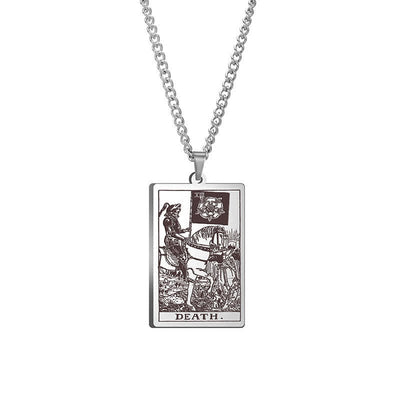 The Major Arcana Dainty Tarot Card Necklace